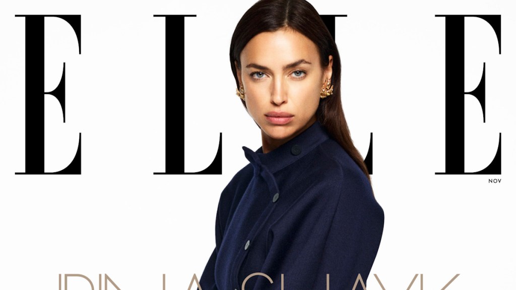 US Elle November 2023 : Irina Shayk by Daniel Jackson